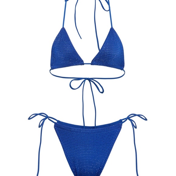 Crystal Beach Mineral Blue Swimsuit - Picture 3 of 8